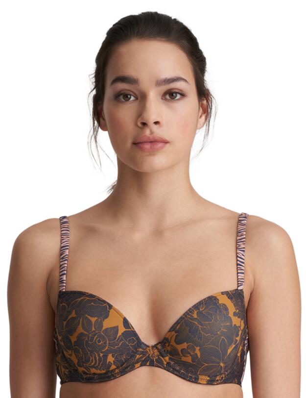 Marie Jo Emmanuel Padded T-shirt Bra in Midnight Blue