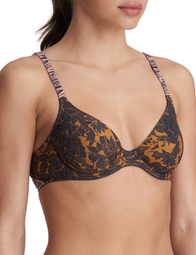 Marie Jo Emmanuel Underwired Bra in Midnight Blue