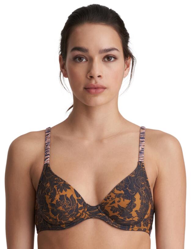 Marie Jo Emmanuel Underwired Bra in Midnight Blue