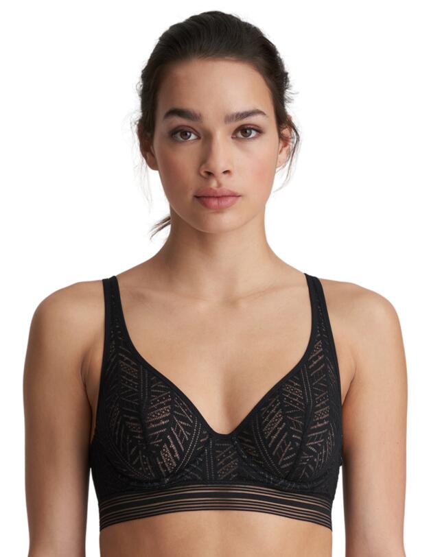 Marie Jo Richard Longline Bra in Black