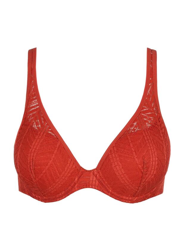 Marie Jo Richard Padded Plunge Bra in Bossa Nova