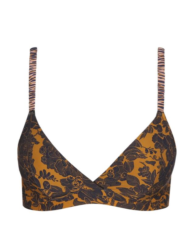 Marie Jo Emmanuel Non-Wired Bra in Midnight Blue