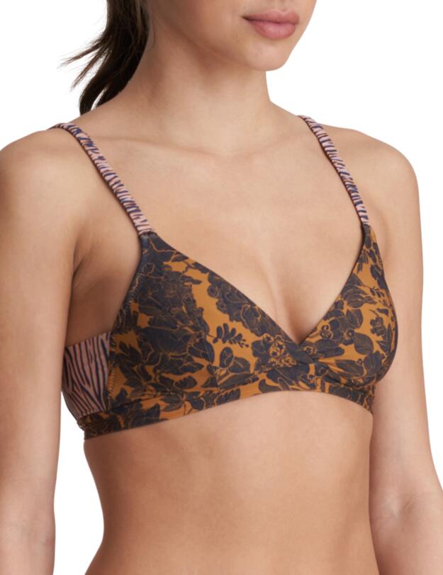 Marie Jo Emmanuel Non-Wired Bra in Midnight Blue