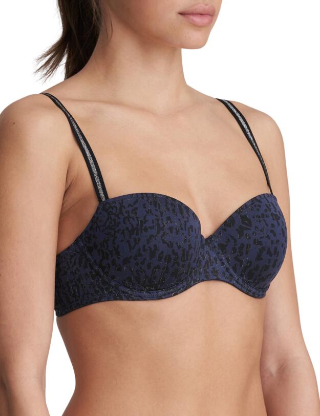 Marie Jo Johan Padded Balcony Bra in Ocean