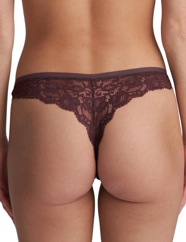 Marie Jo Color Studio Thong in Aubergine
