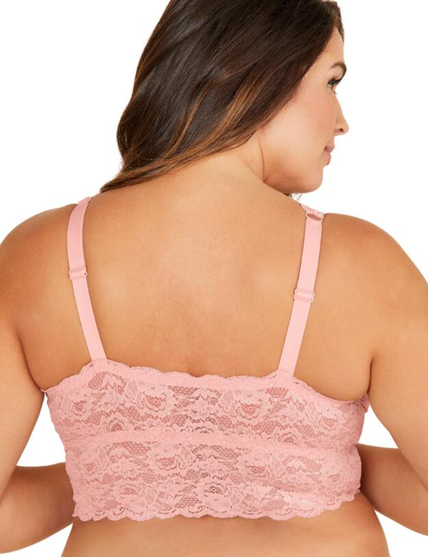 Cosabella Never Say Never Extended Longline Bralette Quartz Pink 