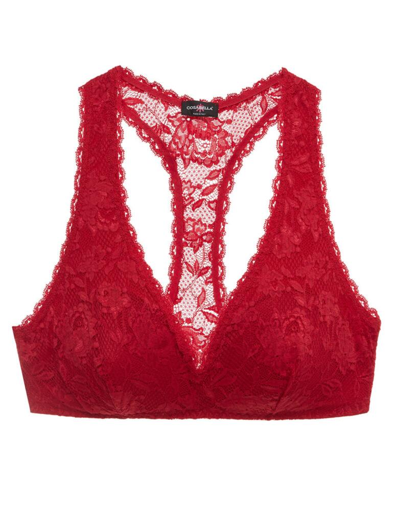 Cosabella Never Say Never Padded Racerback Bra Mystic Red 
