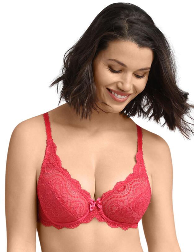 P5832 Playtex Flower Elegance Underwired Bra - P5832 Sweet Raspberry