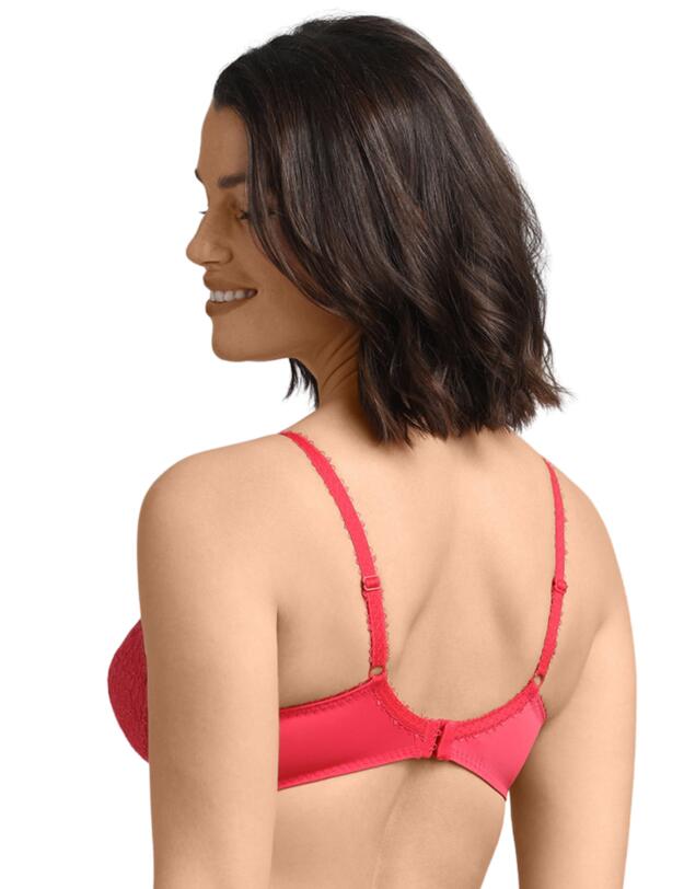 P5832 Playtex Flower Elegance Underwired Bra - P5832 Sweet Raspberry