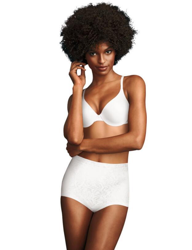Maidenform Slimming Brief White