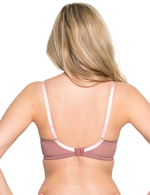 Gossard Superboost Lace Plunge Bra Cinder Rose