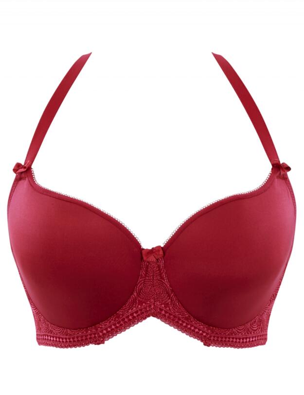Panache Cari Balcony Bra Raspberry
