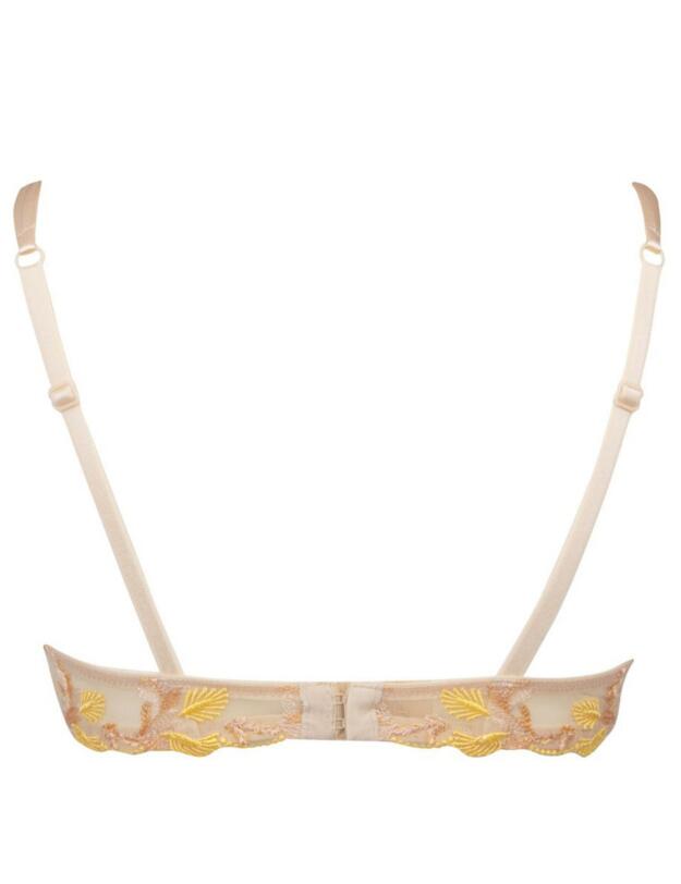 Lise Charmel Fleur Aphrodite Half Cup Bra Aphrodite Or