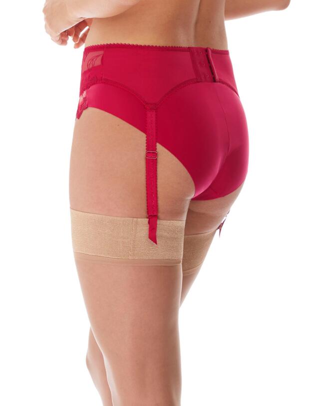 Fantasie Leona Suspender Belt Red