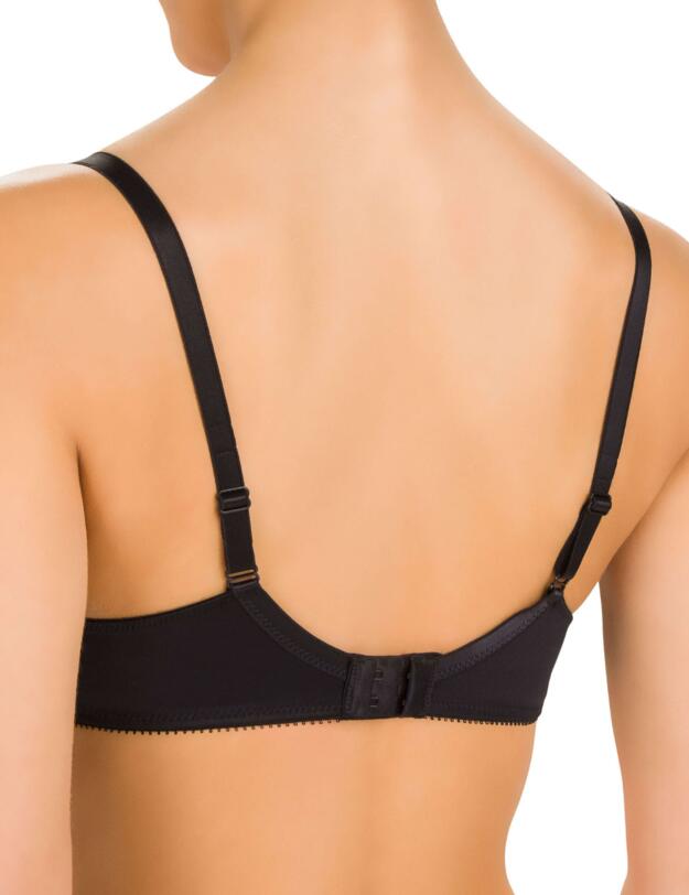 Conturelle By Felina Tiffany Underwired Bra Black