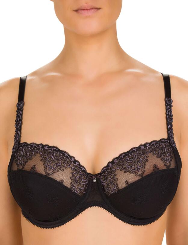 Conturelle By Felina Tiffany Underwired Bra Black