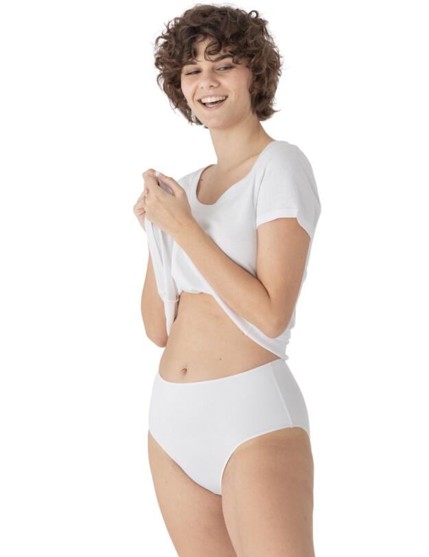Maison Lejaby Les Invisibles High Waist Brief White (Blanc)