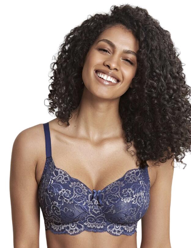Panache Andorra Non-Wired Bra in Vintage Blue