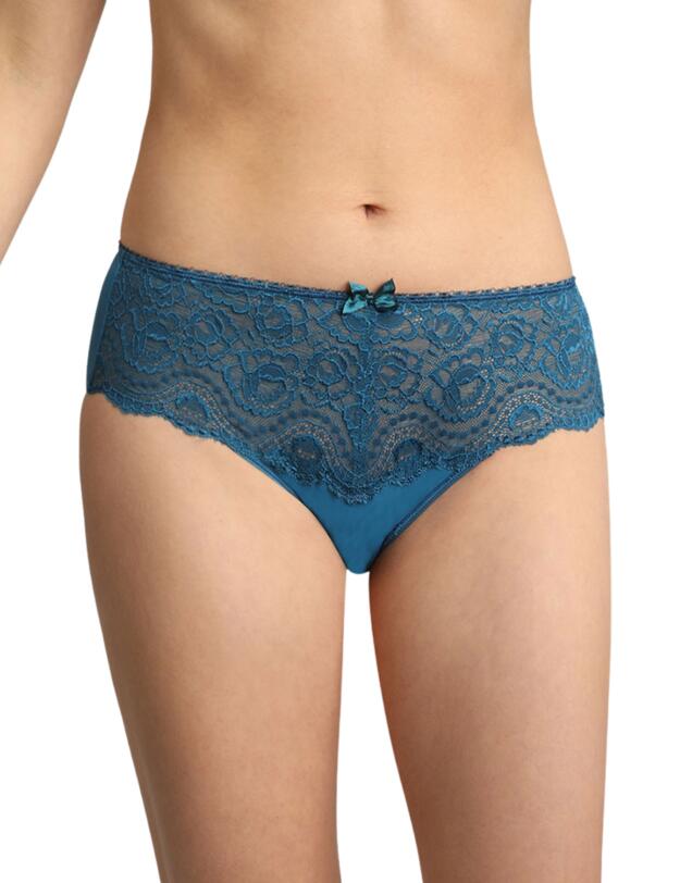 Playtex Flower Elegance Midi Brief Patina Blue