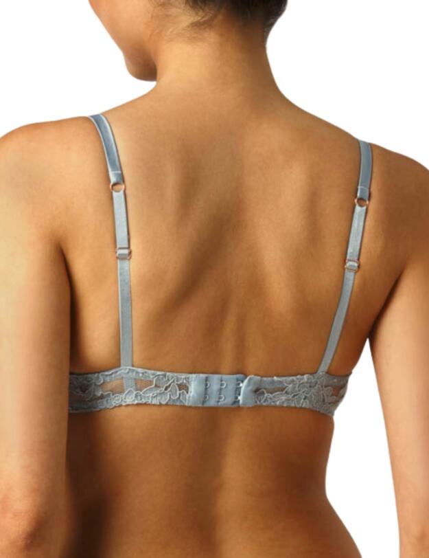 Muse by Coco De Mer Viola Plunge Bra Pale Blue 