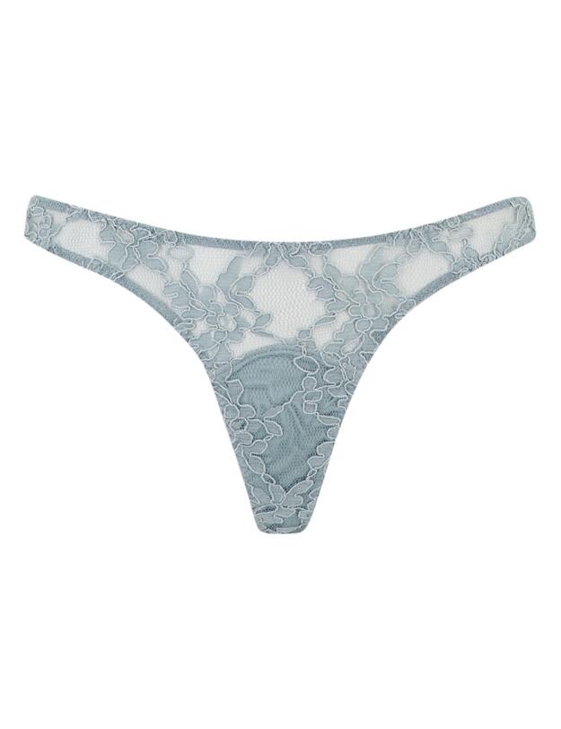 Muse by Coco De Mer Viola Thong Pale Blue 