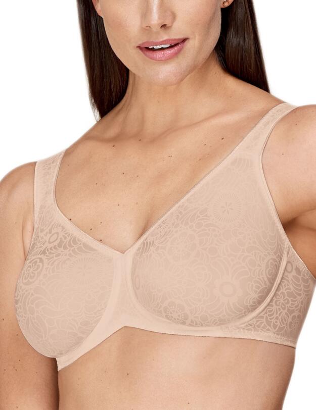 Triumph Lovely Minimizer Bra in Nude Beige