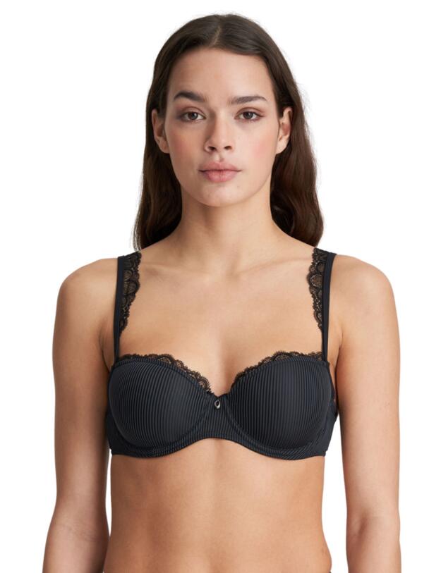 Marie Jo Anna Padded Balcony Bra Black 