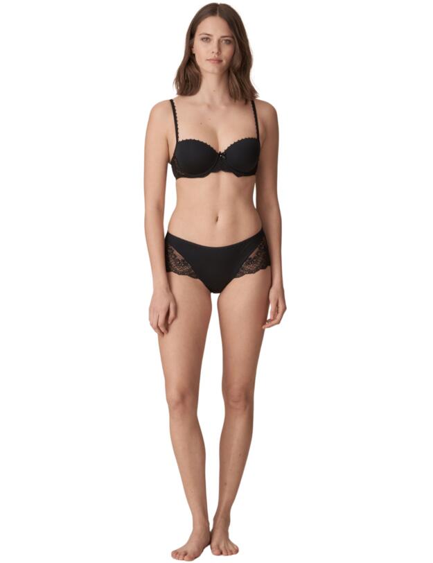 Marie Jo Pearl Padded Balcony Bra Black