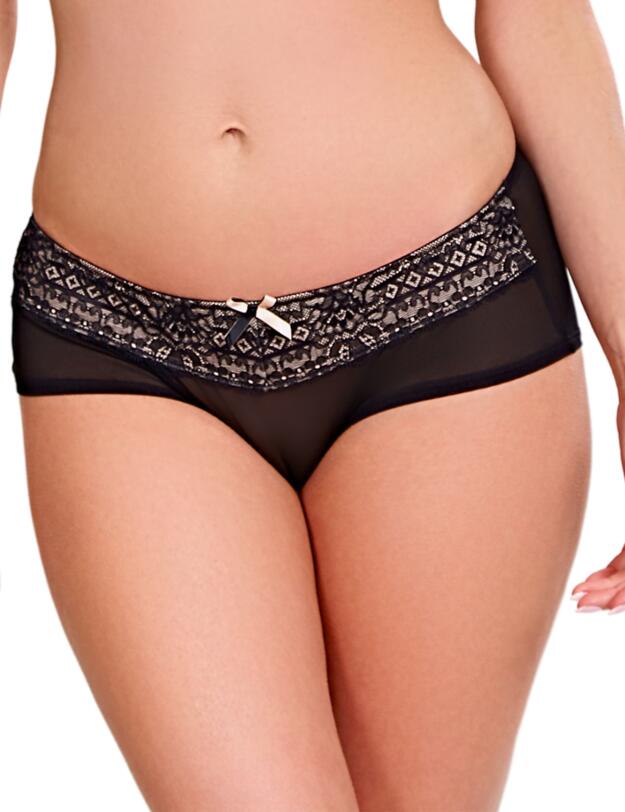 Panache Sophie Short Brief Black/Chai