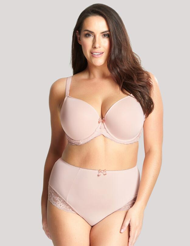 9506 Sculptresse by Panache Sasha Moulded Plunge Bra - 9506 Soft Pink