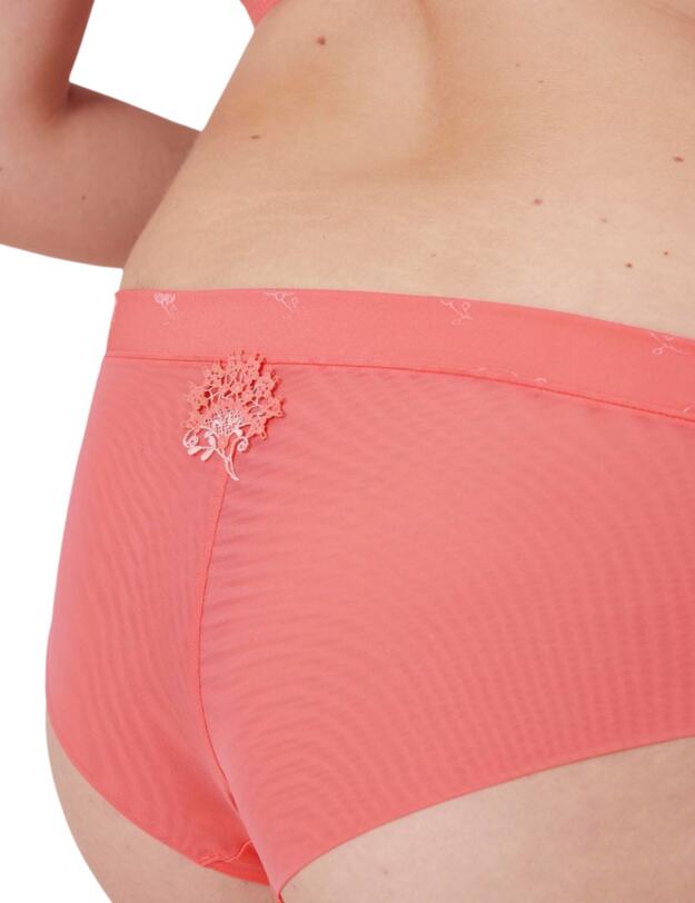 Simone Perele Wish Shorty Brief in Coral