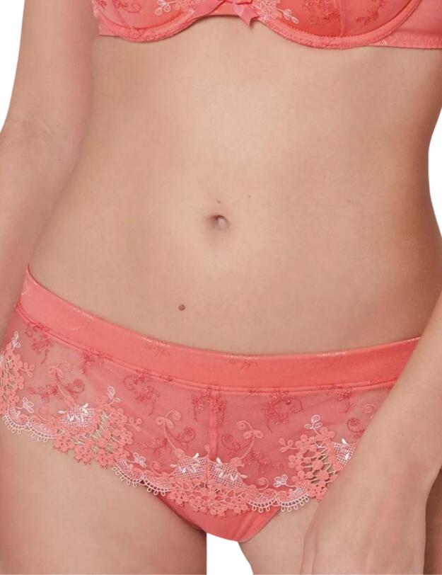 Simone Perele Wish Shorty Brief in Coral