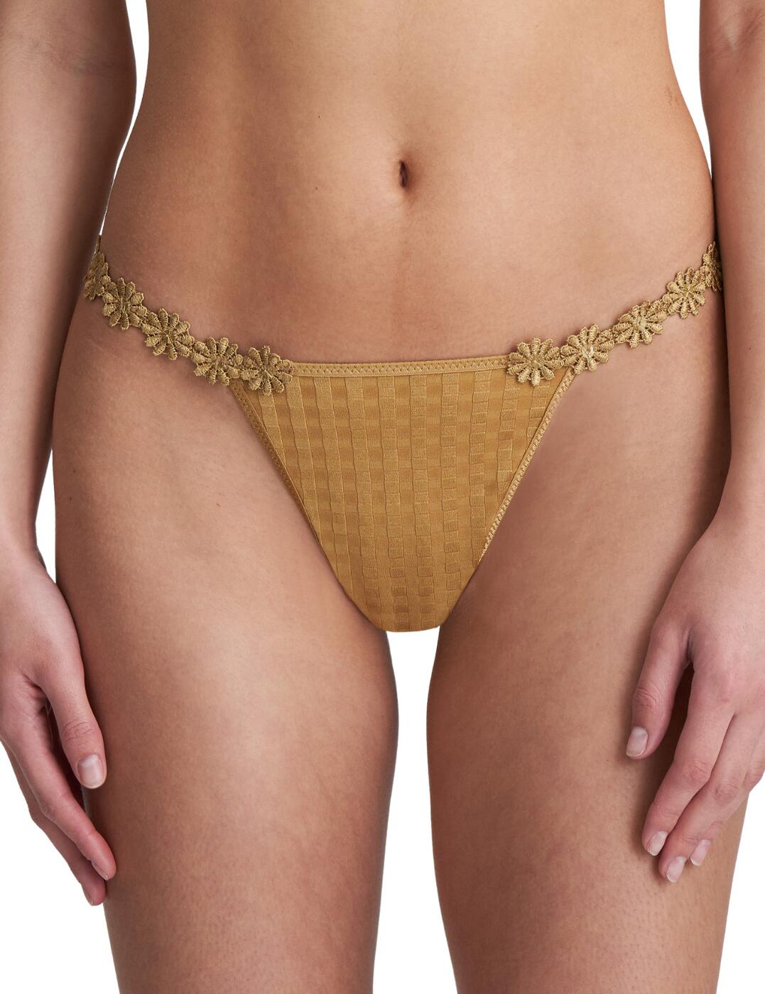 Marie Jo Avero Low Waisted Thong Gold 