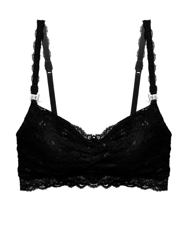 Cosabella Never Say Never Maternity Soft Nursing Bra Black