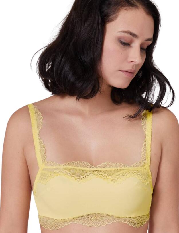 Simone Perele Eclat Underwired Bandeau Bra in Lemonade