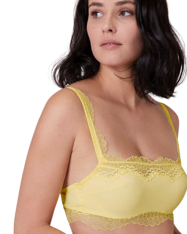 Simone Perele Eclat Underwired Bandeau Bra in Lemonade