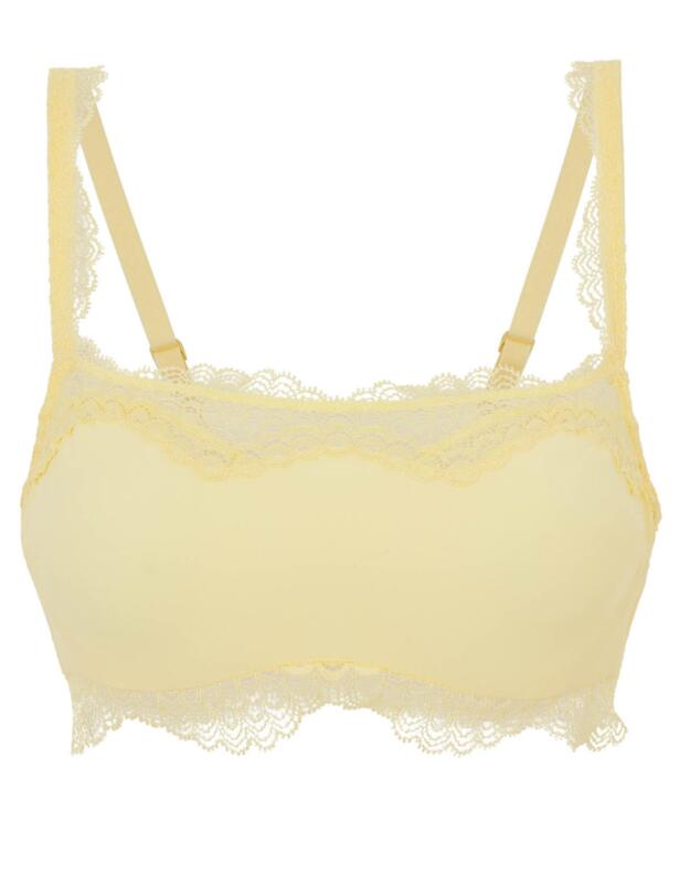 Simone Perele Eclat Underwired Bandeau Bra in Lemonade
