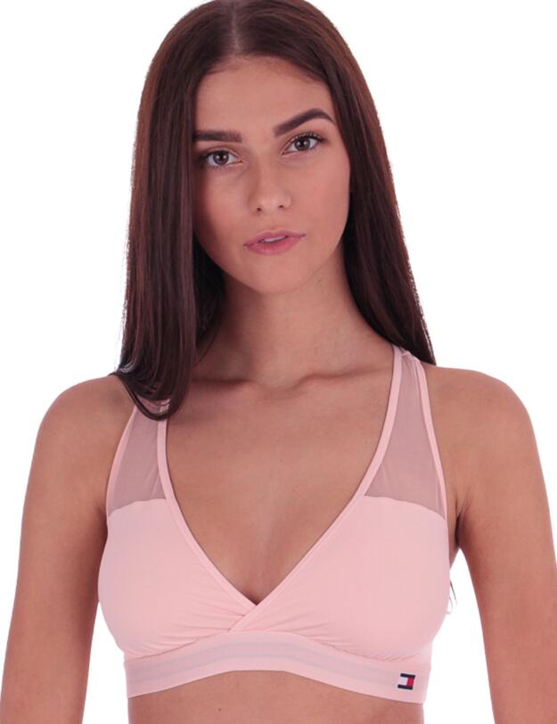 Tommy Hilfiger Flag Core Bralette Pale Blush