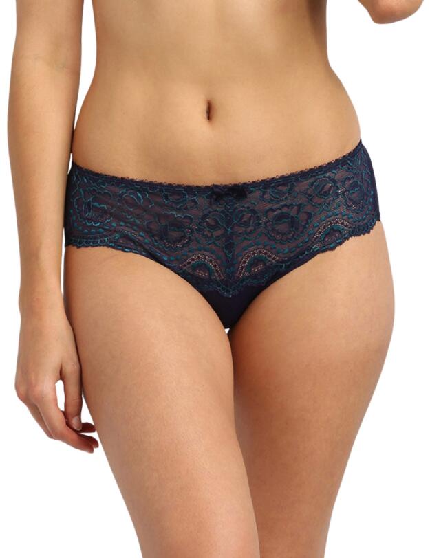 Playtex Flower Elegance Lace Brief Anchor Navy 
