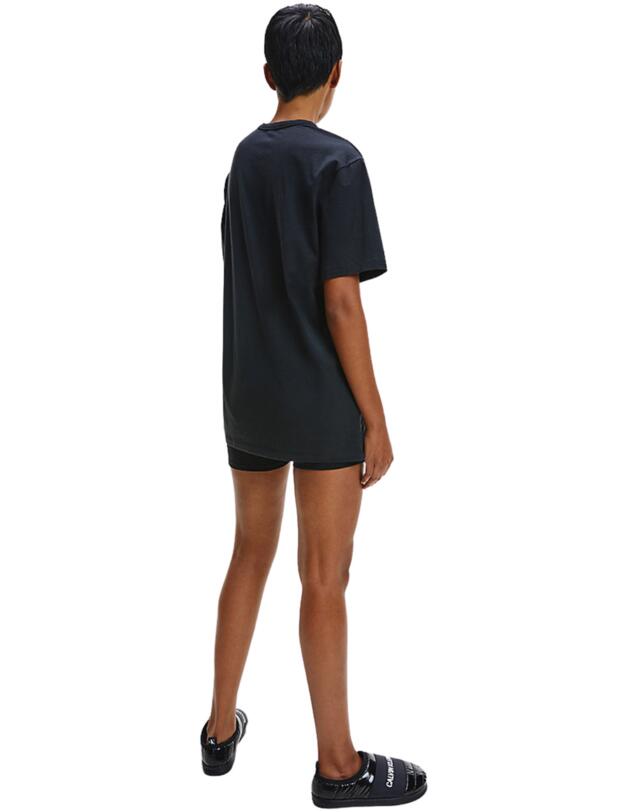 Calvin Klein Structure Lounge Short Set Black