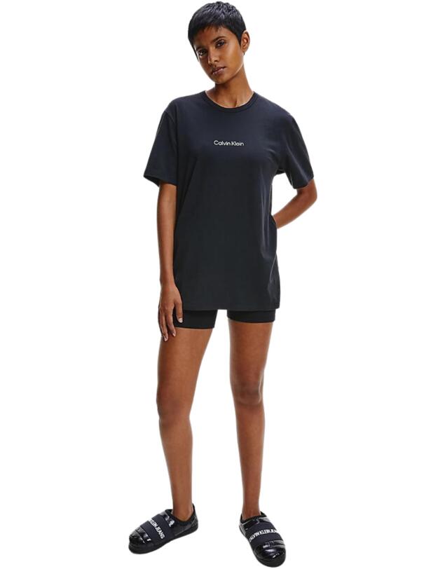 Calvin Klein Structure Lounge Short Set Black