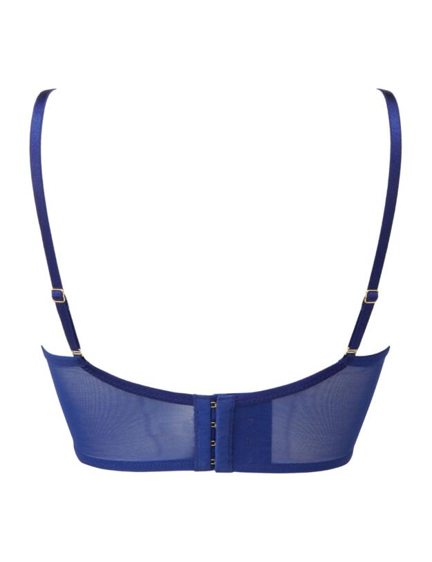 Gossard Encore Padded Longline Bra Imperial Blue 
