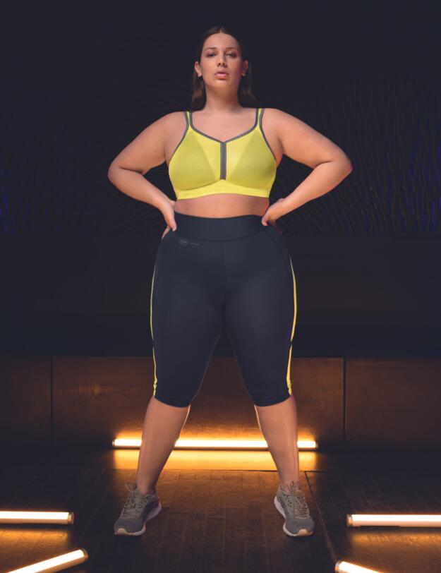 Anita Active Sports Tights Yellow/Anthracite 