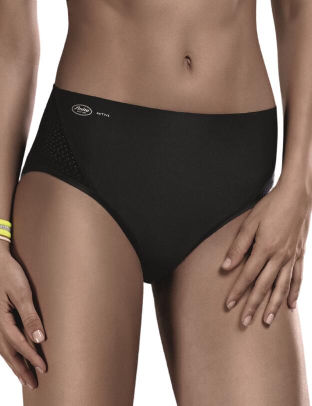 Anita Active High Waist Sports Panty Black 