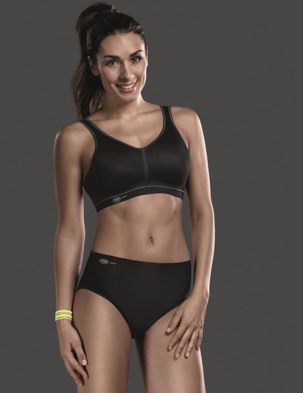Anita Active High Waist Sports Panty Black 