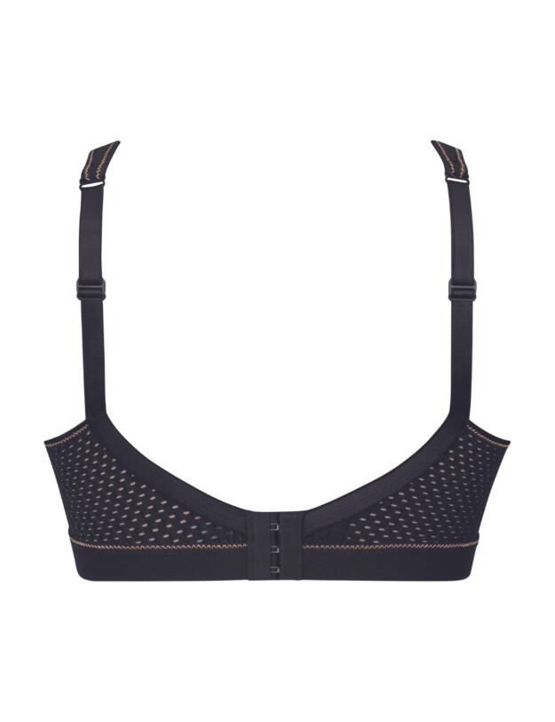 Anita Active Extreme Control Sports Bra Black/Gold