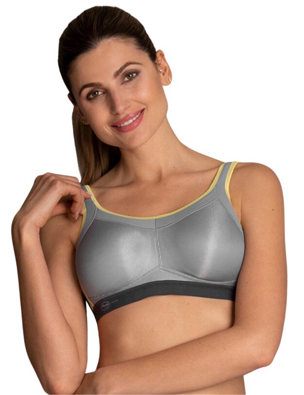  Anita Active Momentum Sports Bra Iconic Grey 