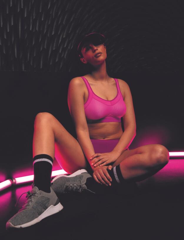 Anita Active Momentum Sports Bra Electric Pink 