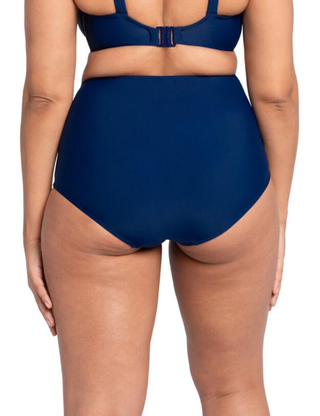 CS019505 Curvy Kate Retro Sun High Waist Swim Brief - CS019505 Navy 