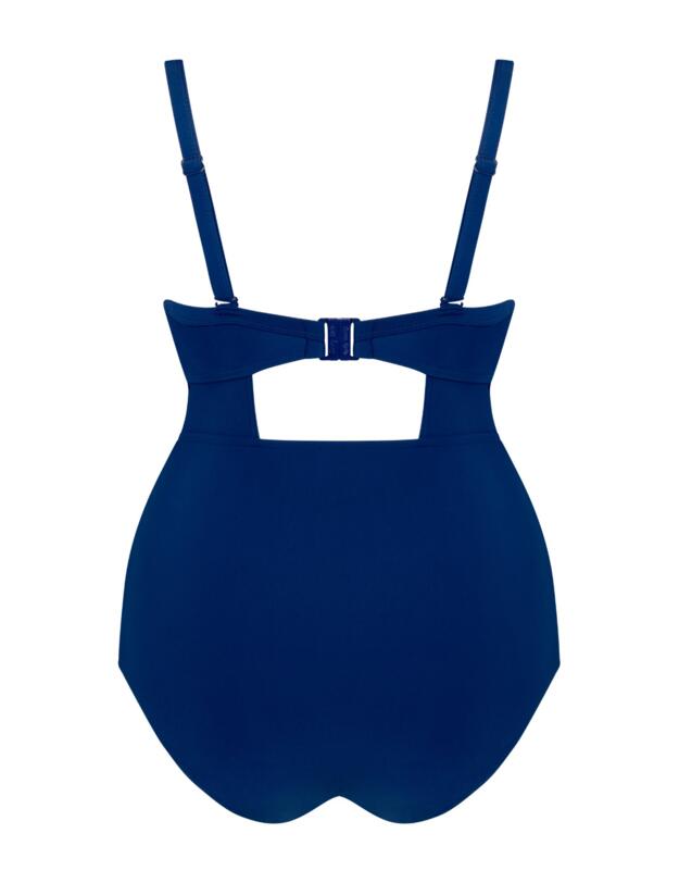 CS019601 Curvy Kate Retro Sun Halterneck Swimsuit - CS019601 Navy 